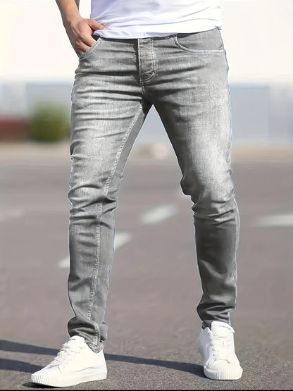 Heren Casual Jeans | Veelzijdige Denim Broek | Modern & Comfortabel | All-Season Wear