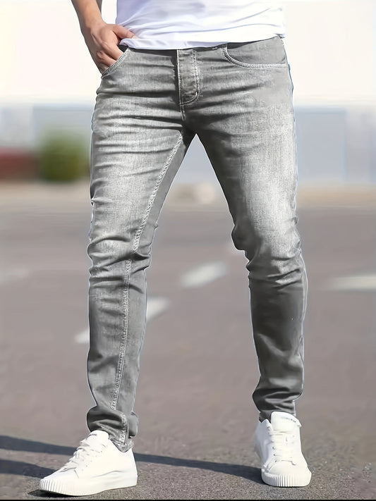 Heren Casual Jeans | Veelzijdige Denim Broek | Modern & Comfortabel | All-Season Wear