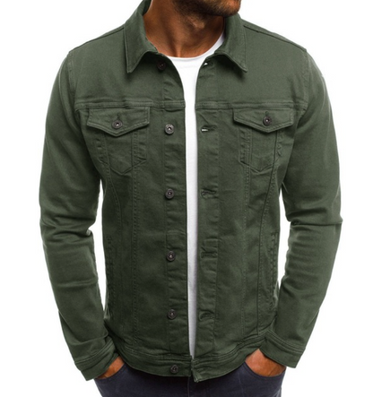 Heren Stijlvol Casual Denim Jack | Luuk
