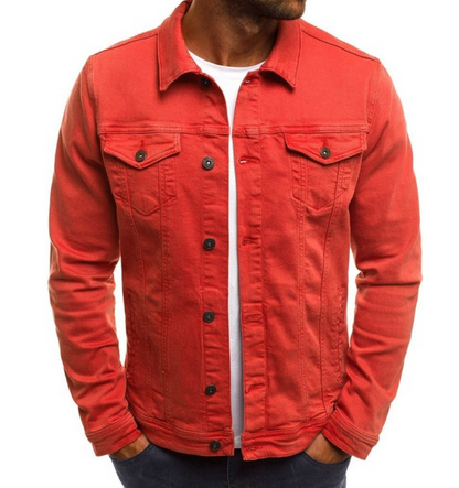 Heren Stijlvol Casual Denim Jack | Luuk