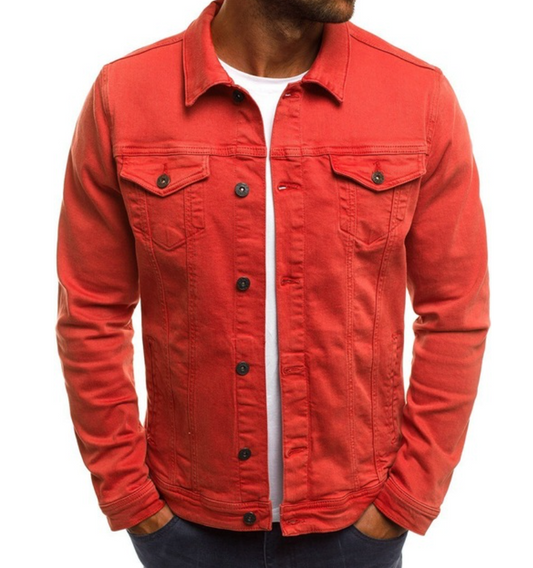 Heren Stijlvol Casual Denim Jack | Luuk