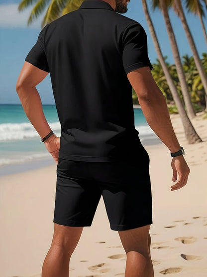 Heren Zomersport Set | Lichtgewicht & Casual | Stijlvol & Comfortabel