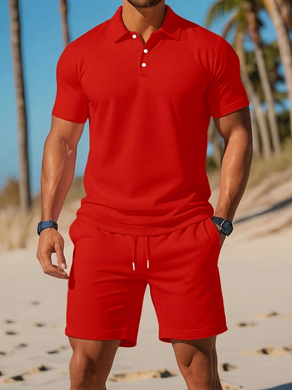 Heren Zomersport Set | Lichtgewicht & Casual | Stijlvol & Comfortabel