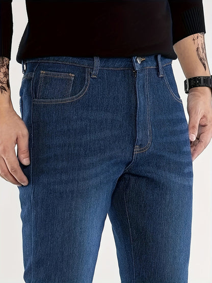 Heren Jeans | Skinny pasvorm | Stretch Denim | Klassiek Blauw