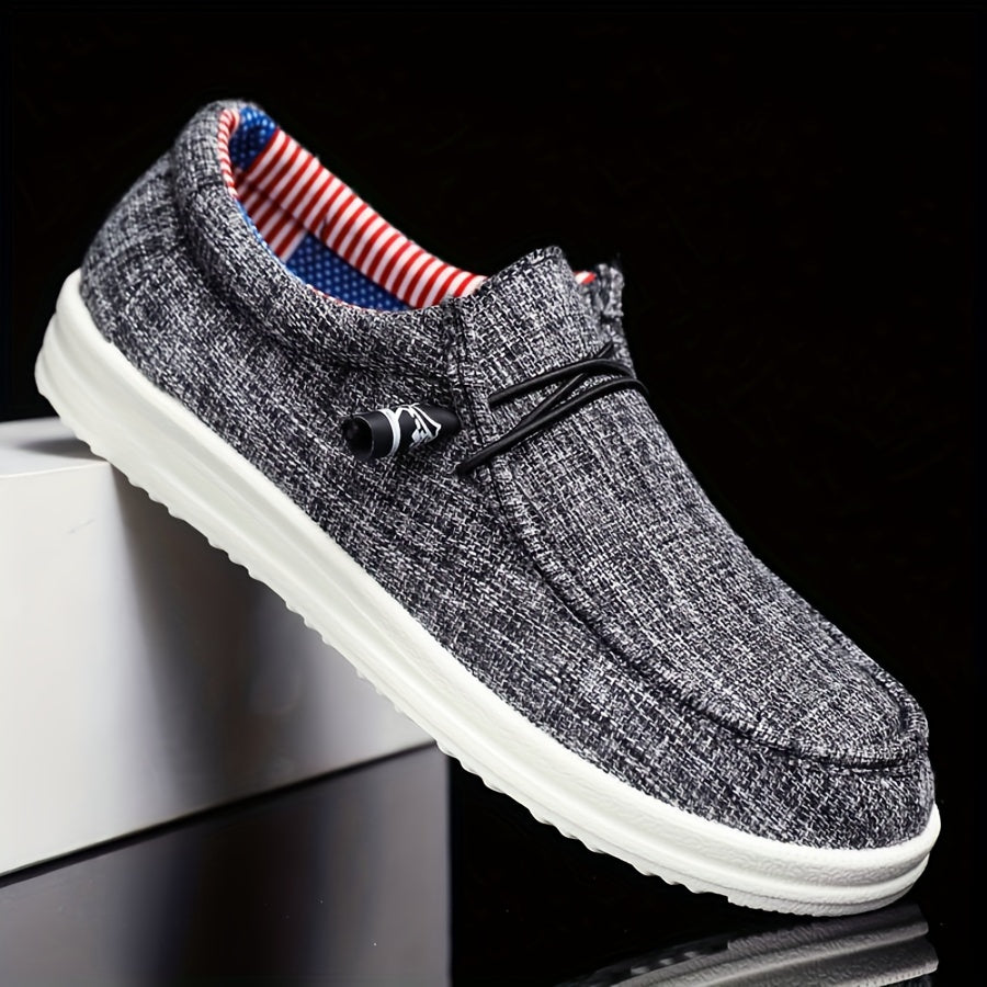 Heren Slip-On Schoenen | Lichtgewicht Canvas | Comfortabel & Casual | Lente