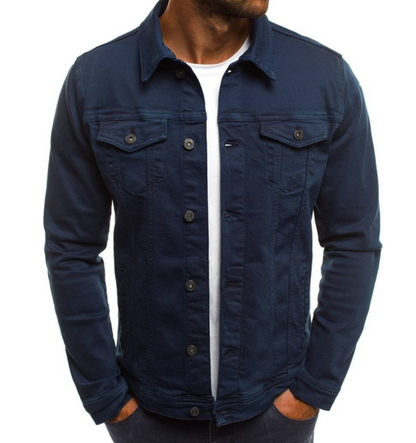 Heren Stijlvol Casual Denim Jack | Luuk