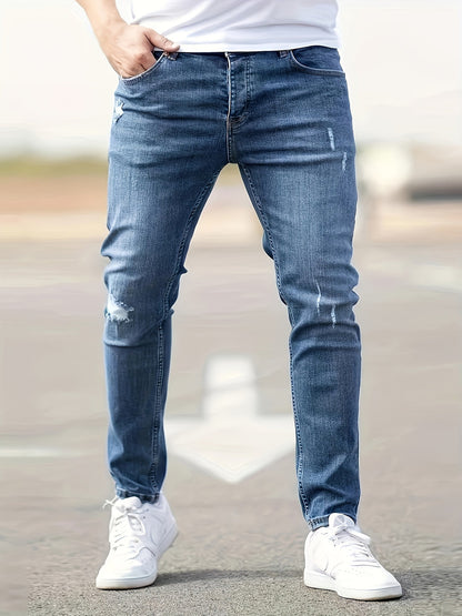 Heren Skinny Jeans | Medium Stretch Denim | Chique Street Style