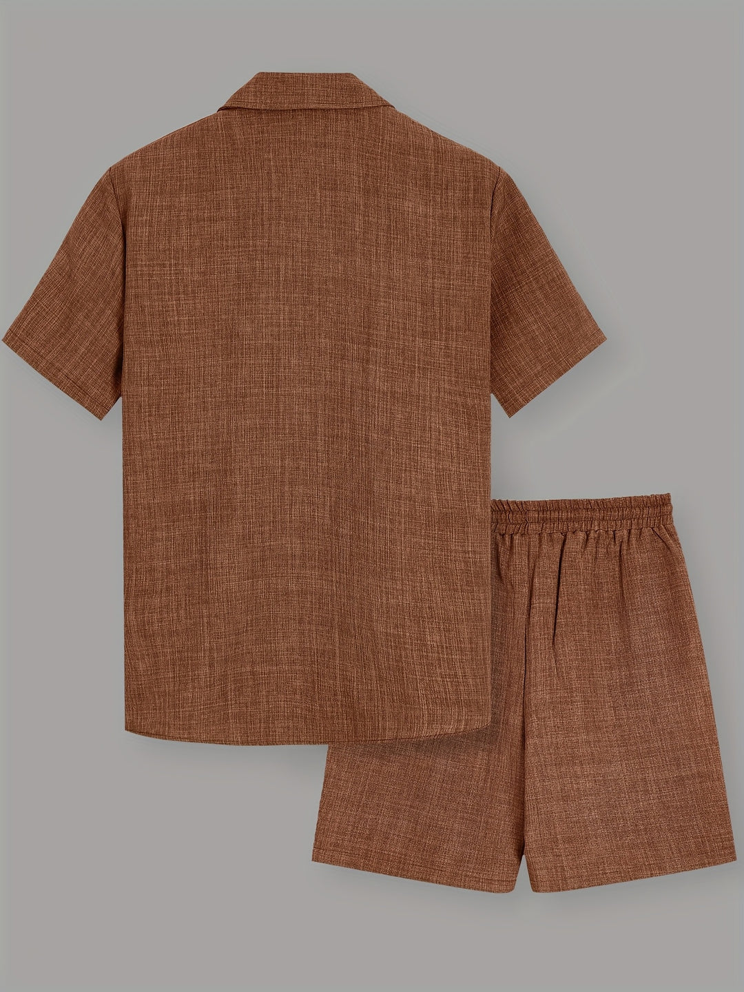 Heren Zomerset | Casual & Comfortabel | Korte Mouwen & Trekkoord Shorts