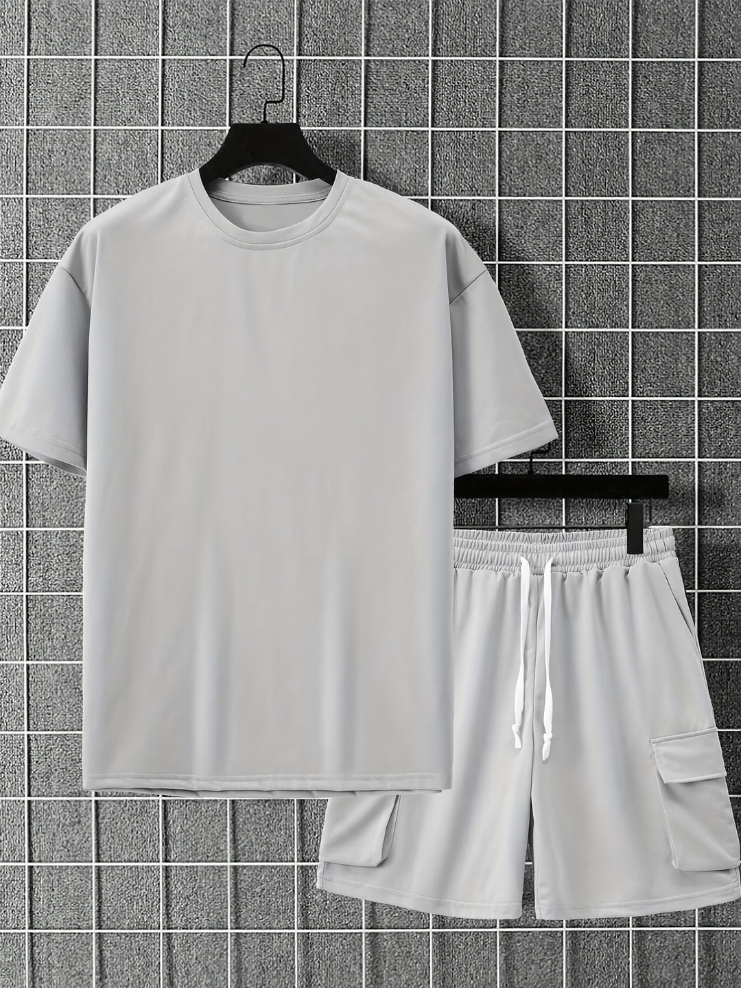 Heren Sportkleding Set | Ademende Stof | Comfort & Stijl | T-Shirt & Shorts