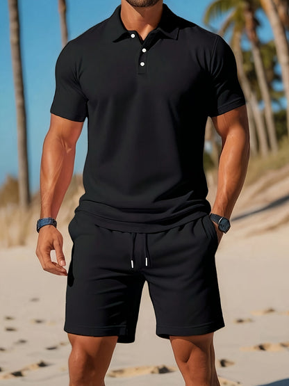 Heren Zomersport Set | Lichtgewicht & Casual | Stijlvol & Comfortabel